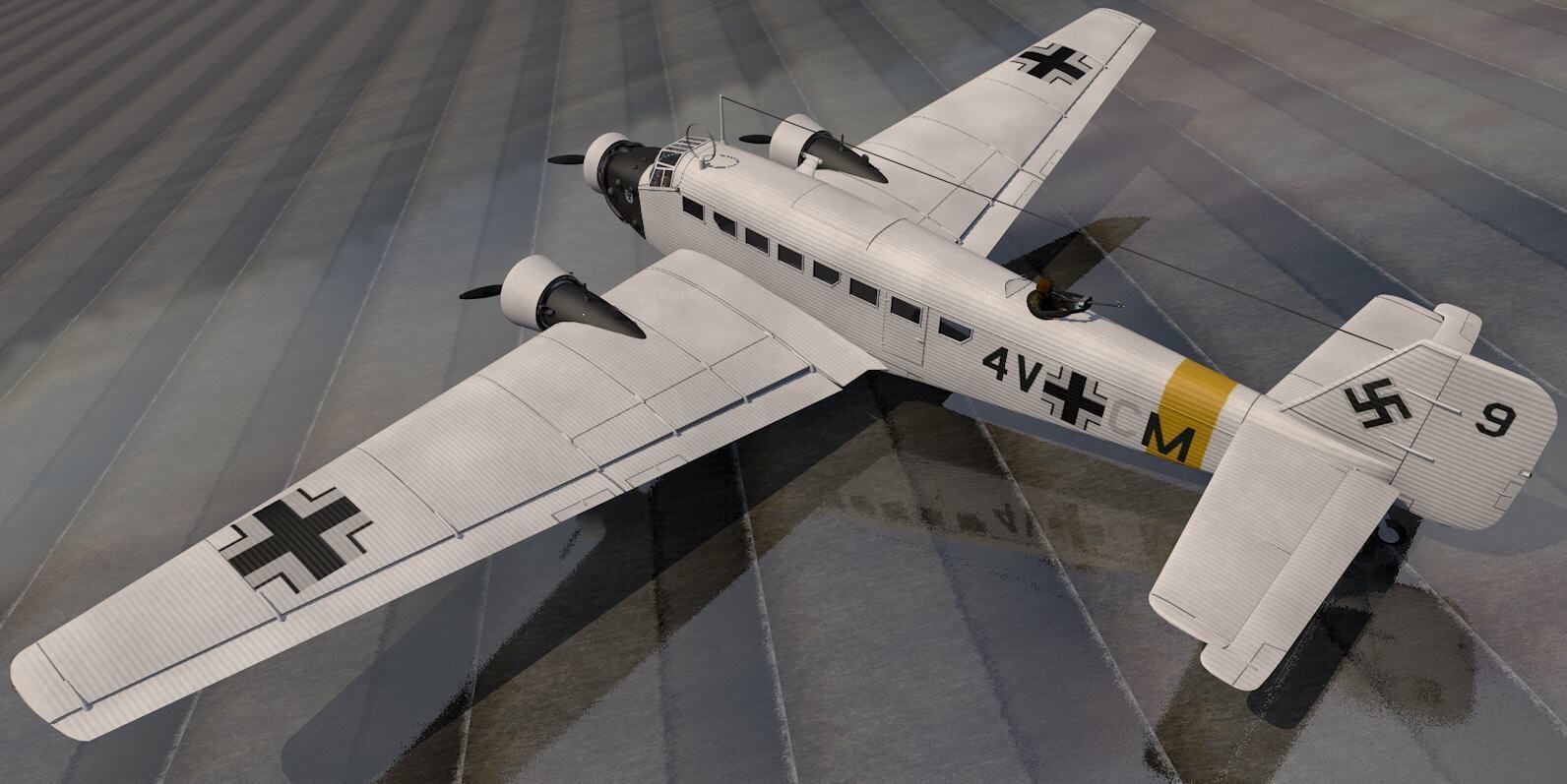 Junkers Ju-52 3M 3D model_7