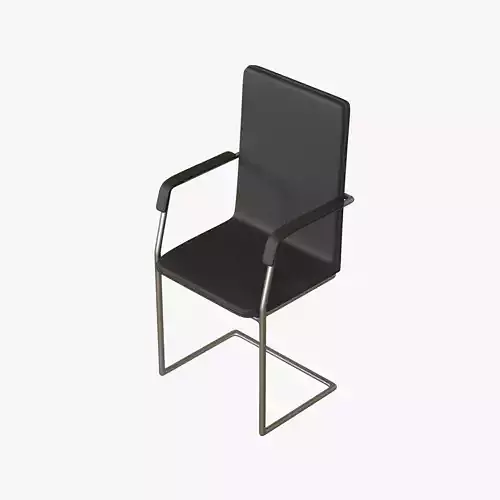 Meeting Room Chair Office Low-poly 3D model