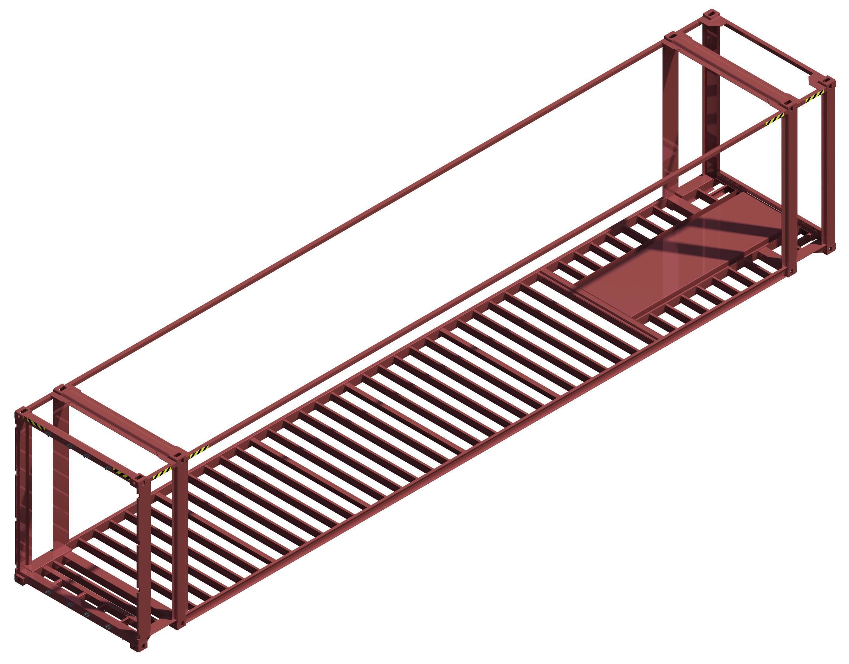Autodesk Revit 2016 Shipping Container 45 Foot High Cube 3D model_22