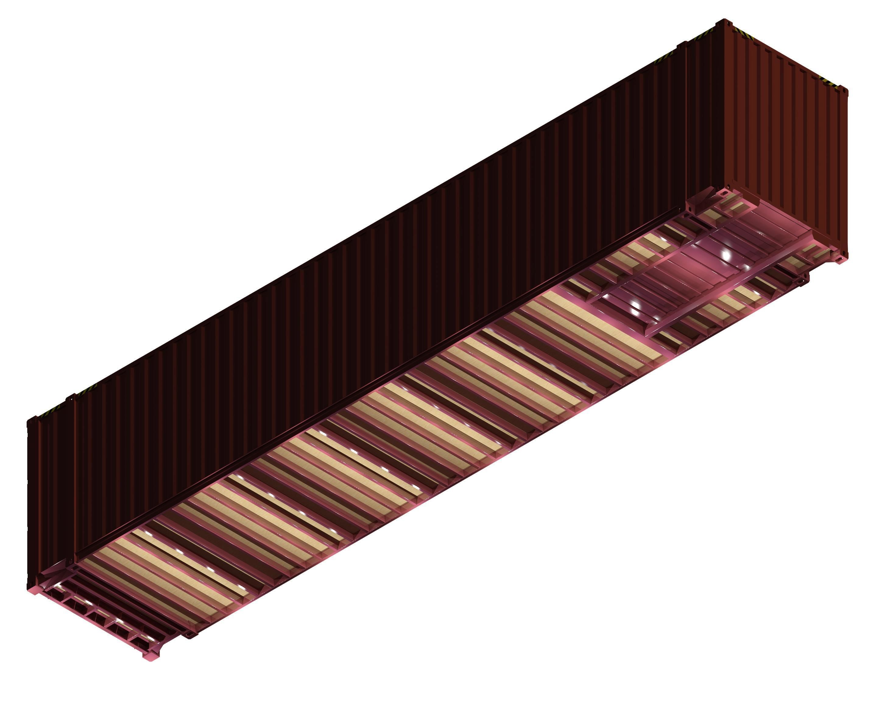 Autodesk Revit 2016 Shipping Container 45 Foot High Cube 3D model_27