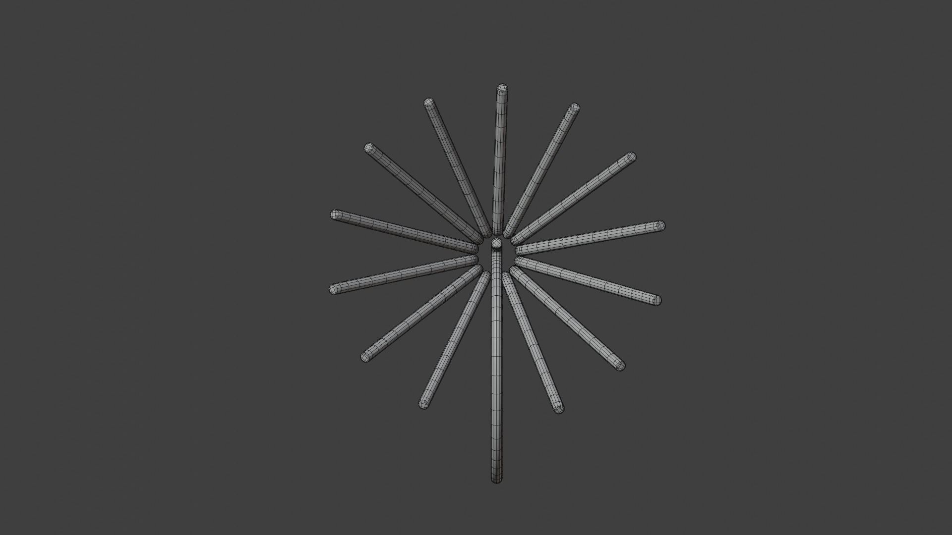 Minimal Fruit Platter 3D model_2