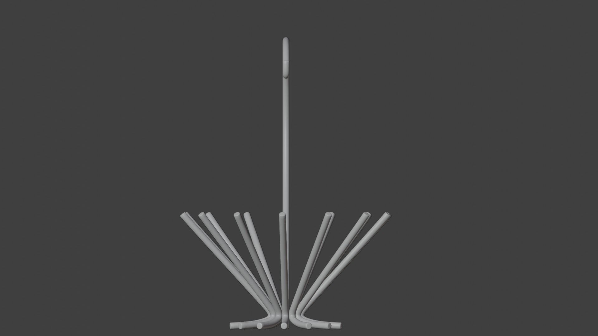 Minimal Fruit Platter 3D model_5