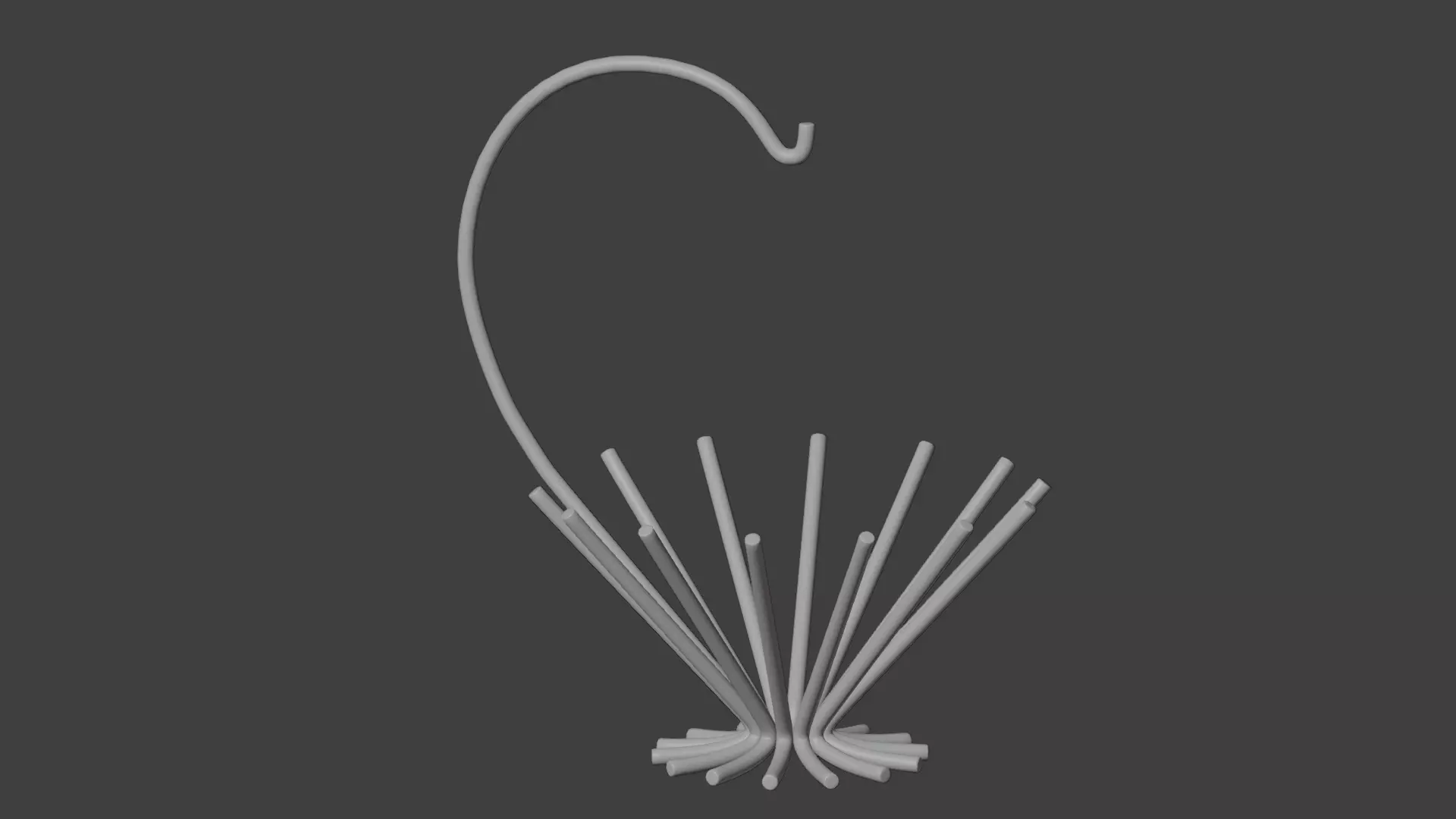 Minimal Fruit Platter 3D model_0