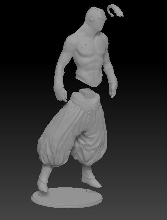 Majin Boo - 22cm 3D print model_4