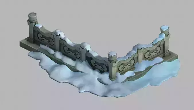 Game Kunlun Snow Mountain - Fence 21