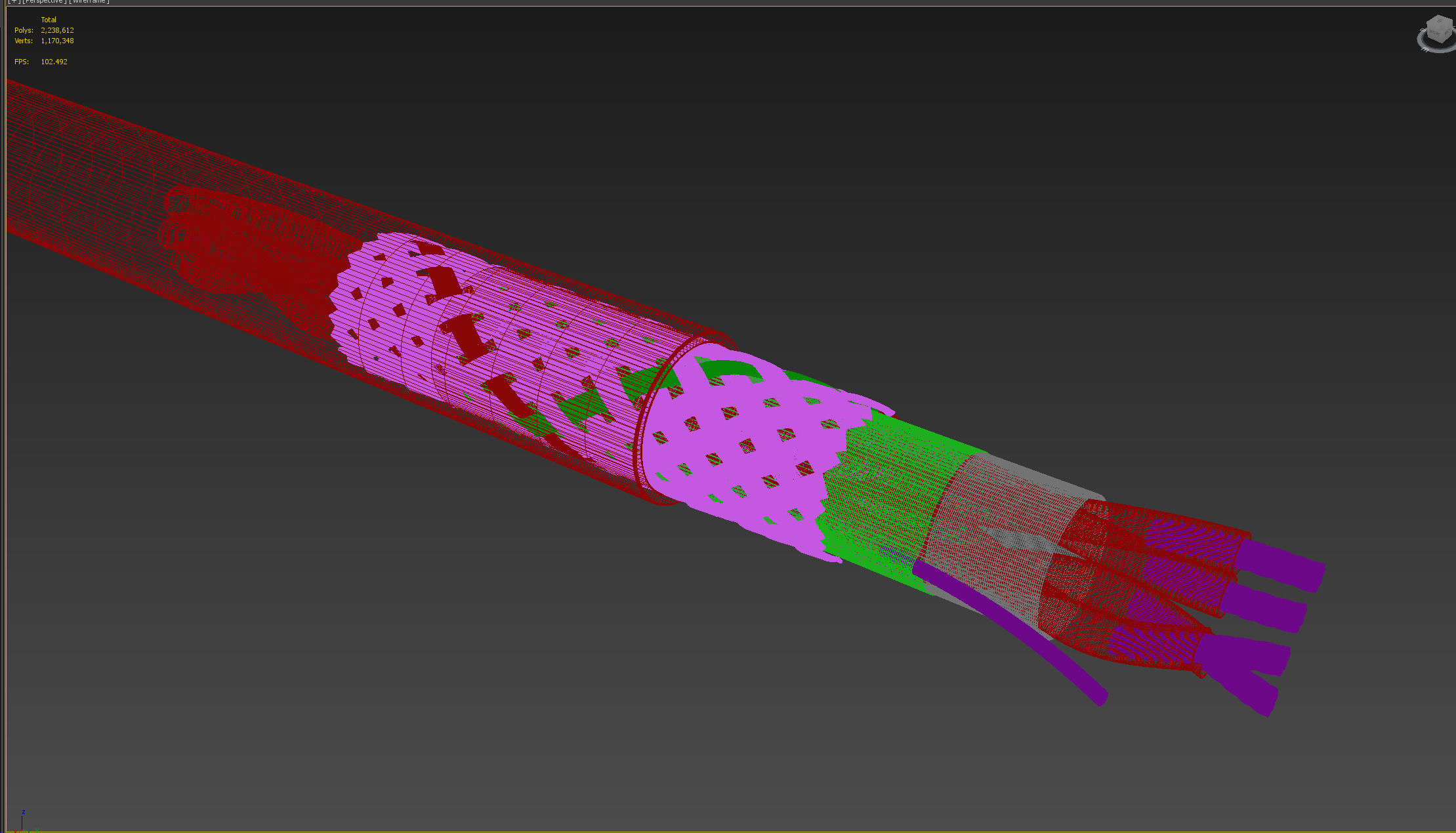 DATA CABLE RS-485   LI2YstCY-TP 3D model_6