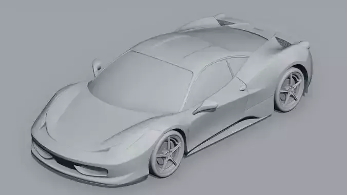 Ferrari 458 Italia 3d model