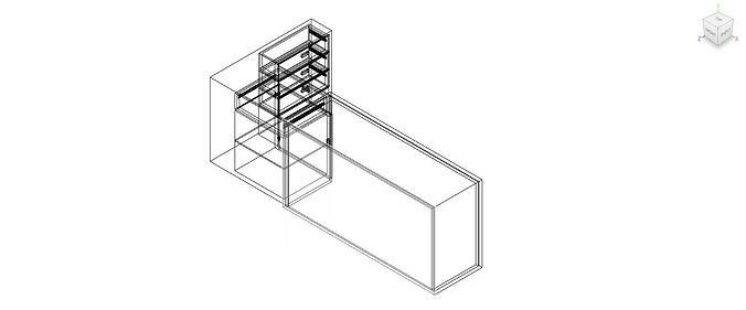 Counter table Low-poly 3D model