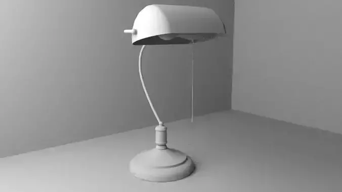 Low Poly Table Lamp