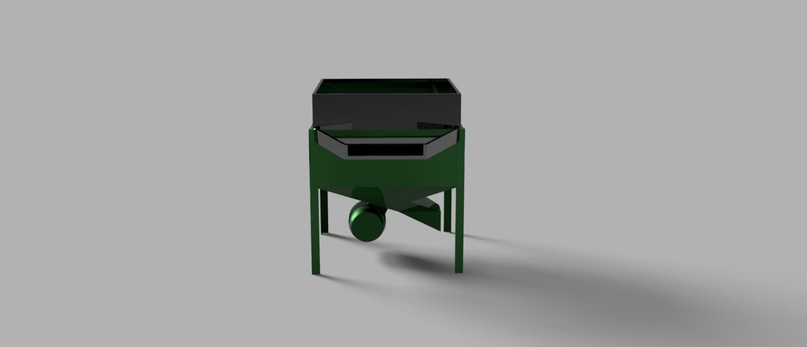 Segragating Machine Low-poly 3D model_3