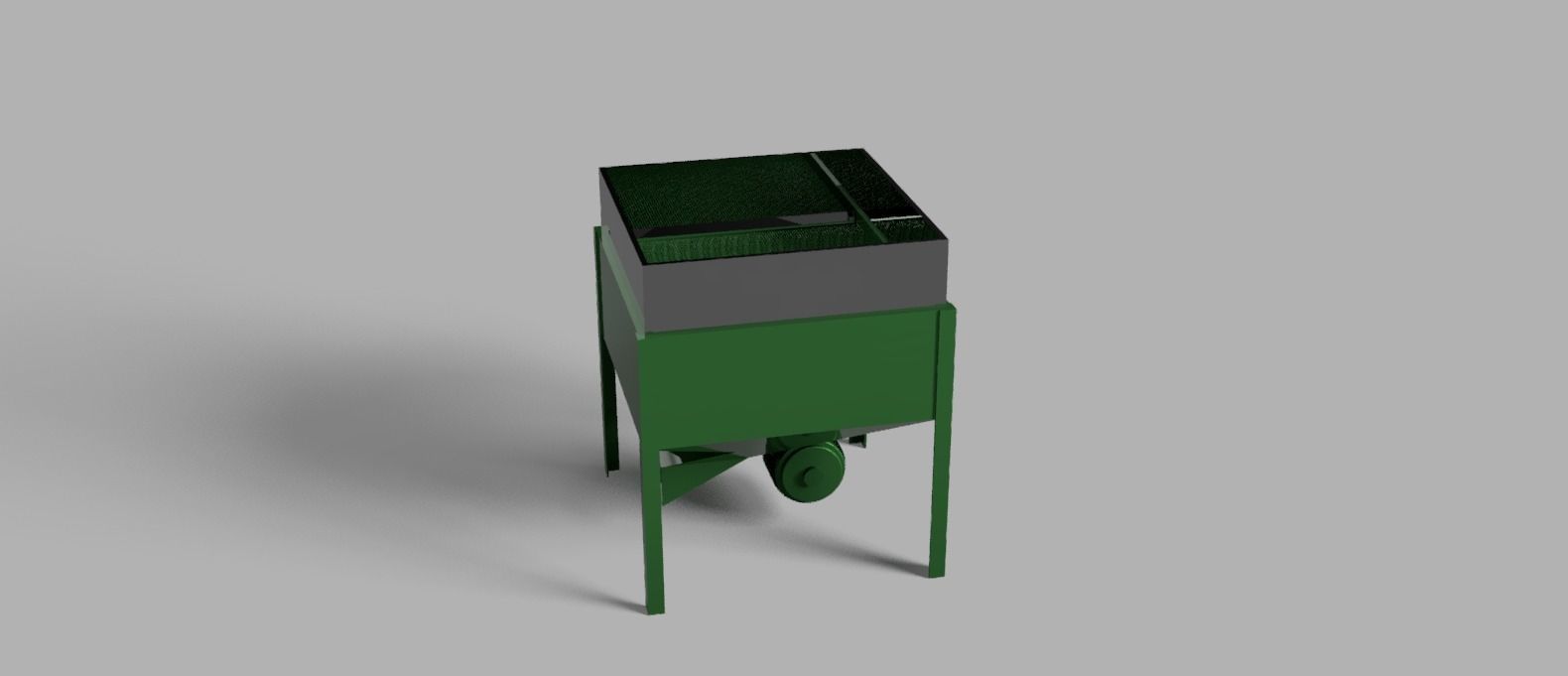 Segragating Machine Low-poly 3D model_2