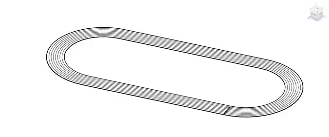Oval track