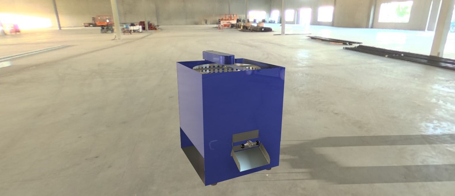 dryer machine 3D model_4