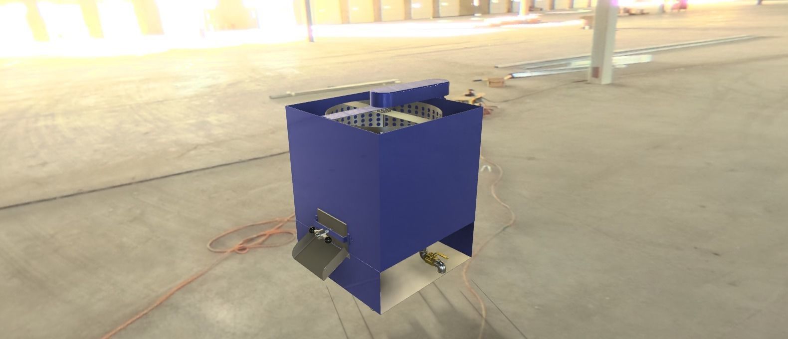 dryer machine 3D model_1