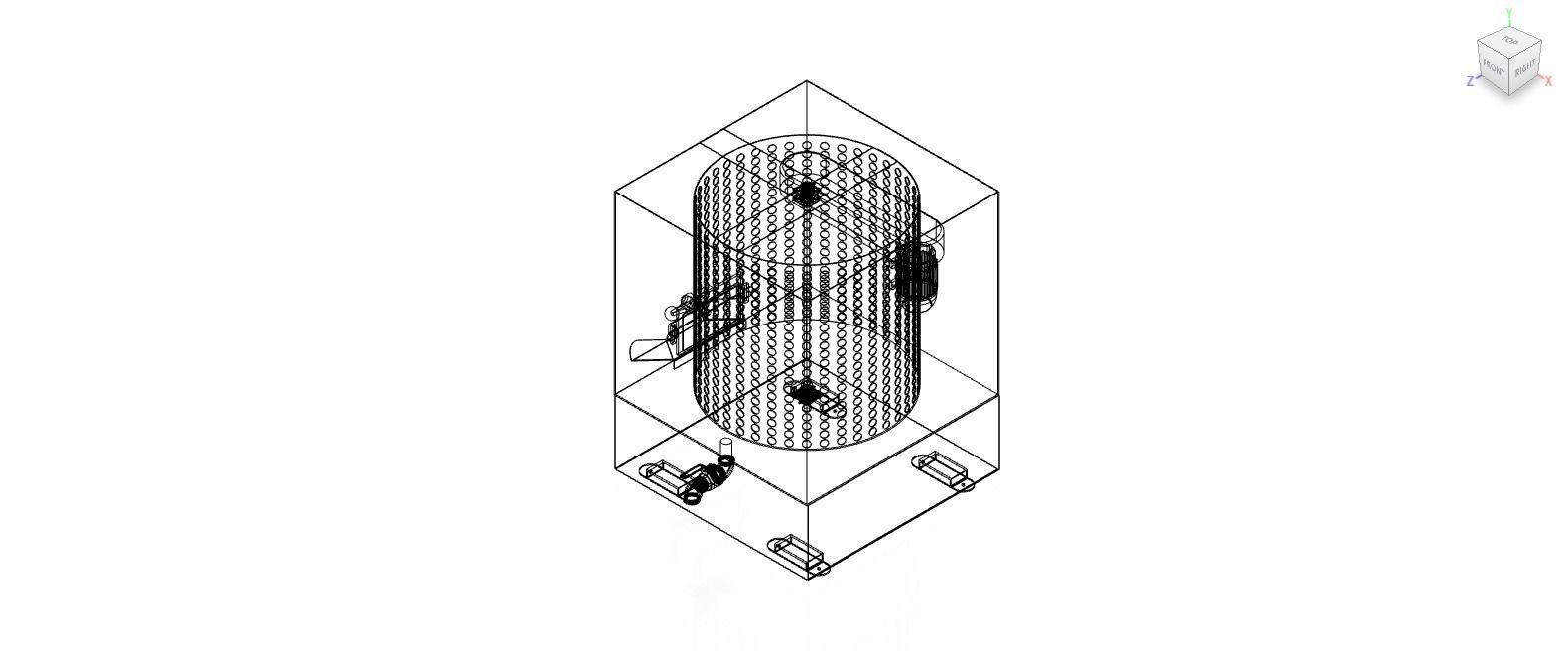 dryer machine 3D model_5