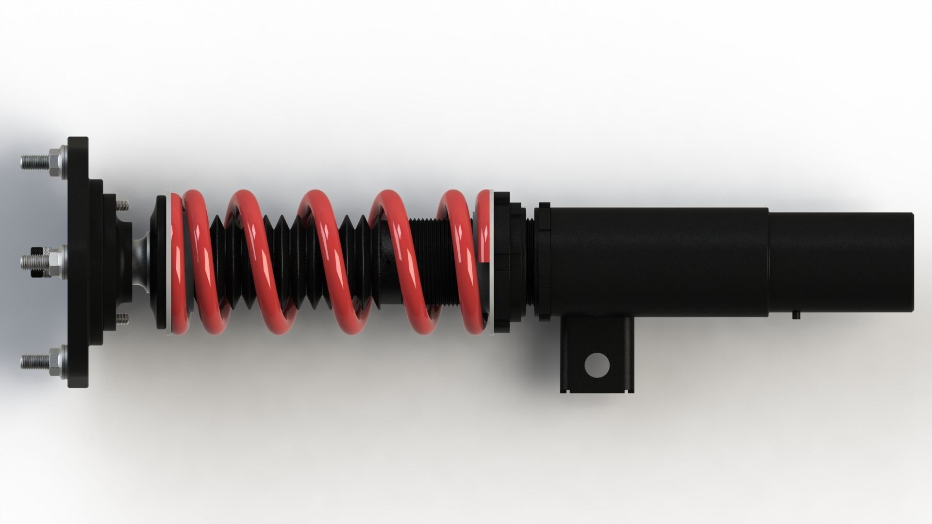 COILOVER shock absorber for honda 3D model_1