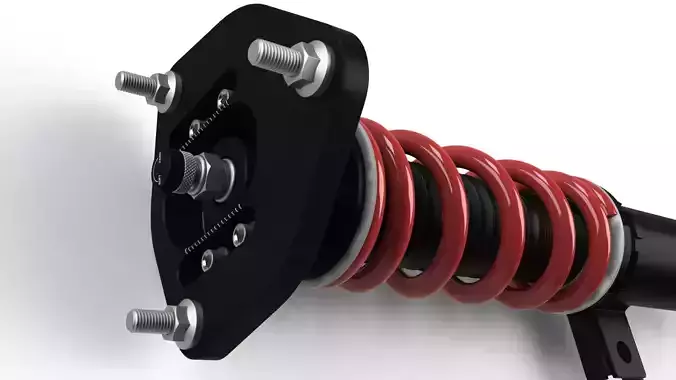 COILOVER shock absorber for honda 3D model