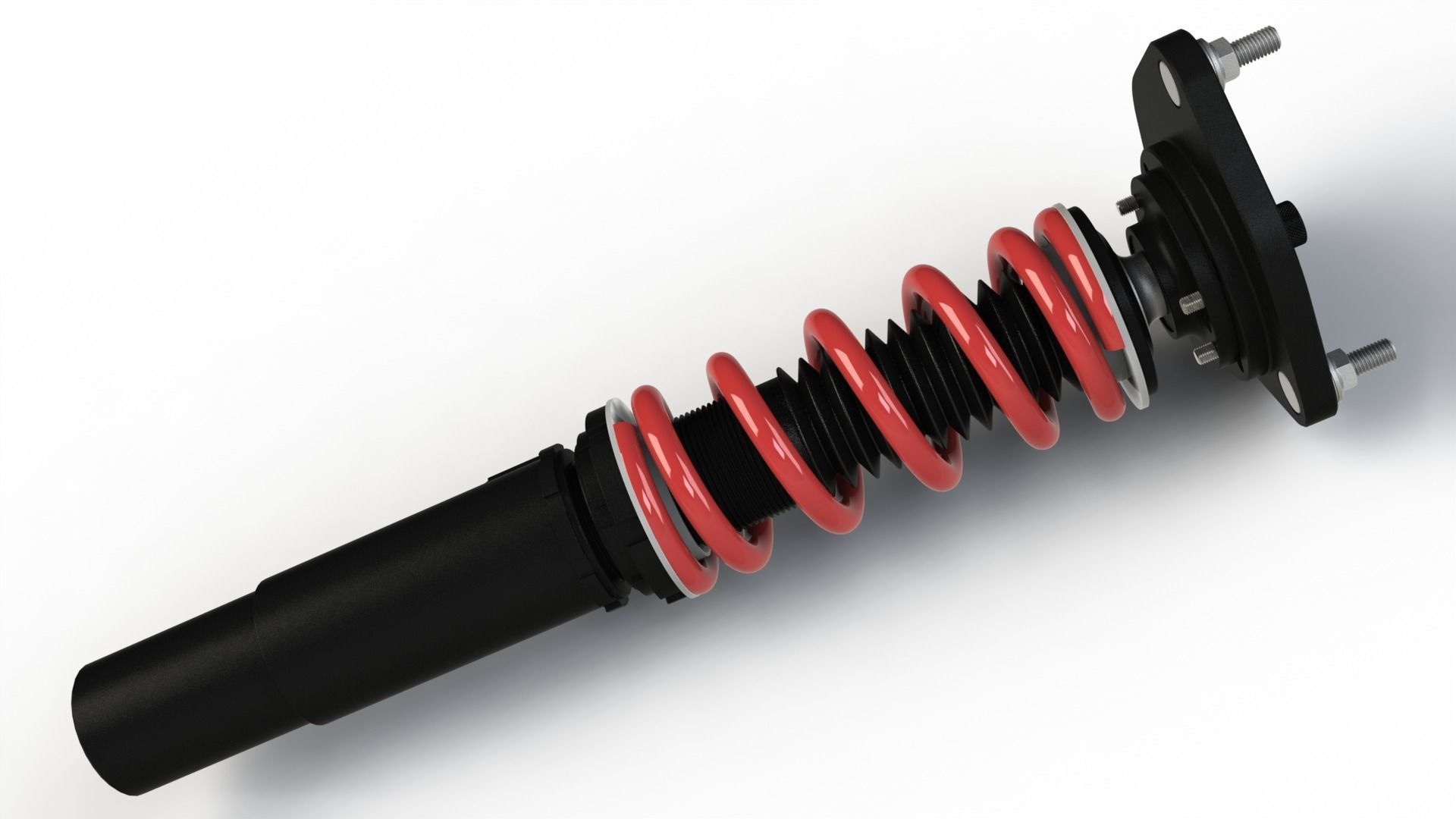 COILOVER shock absorber for honda 3D model_5