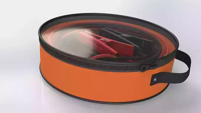 Jumper cables 3D model