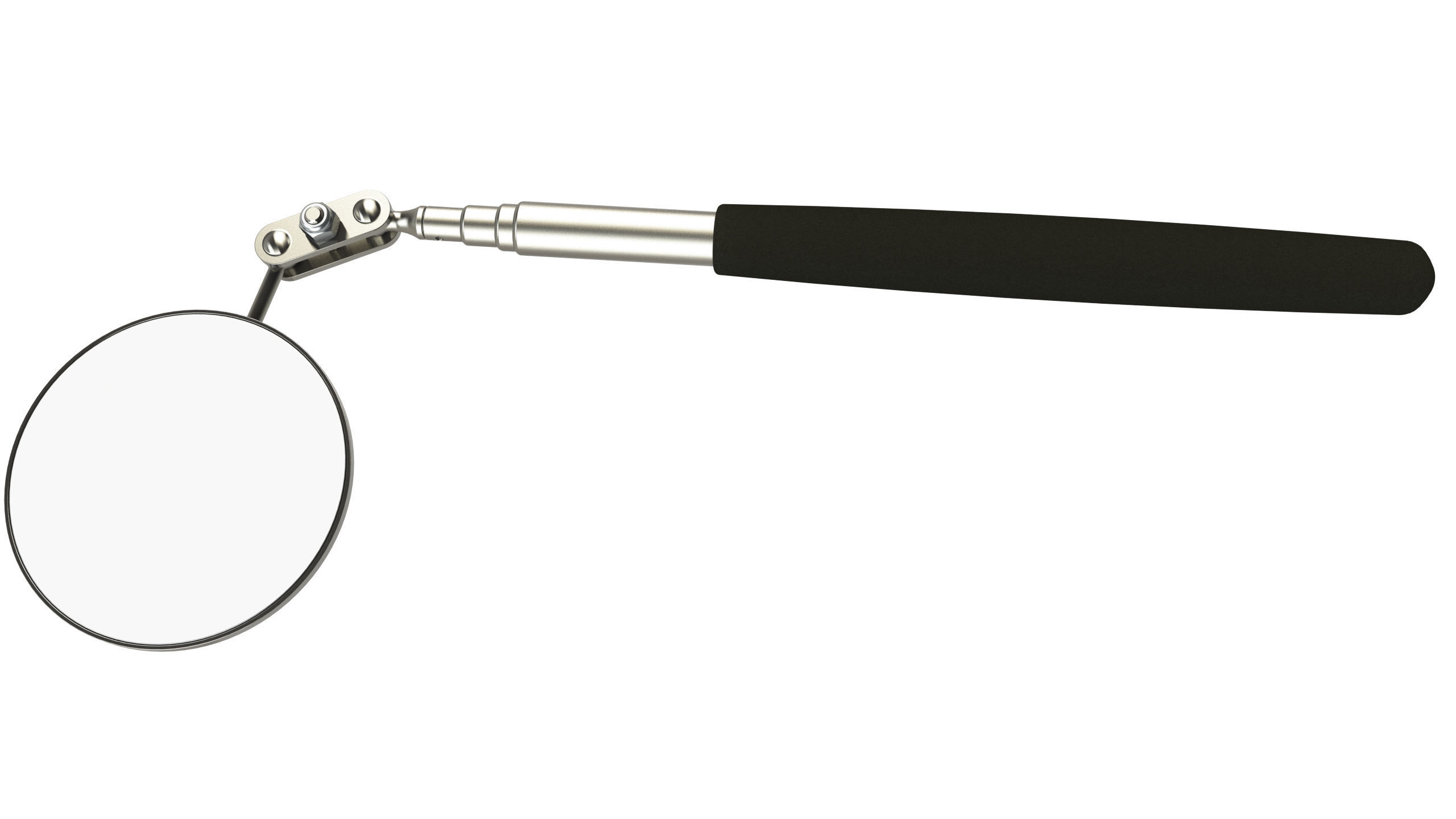 Telescopic inspection mirror 3D model_12