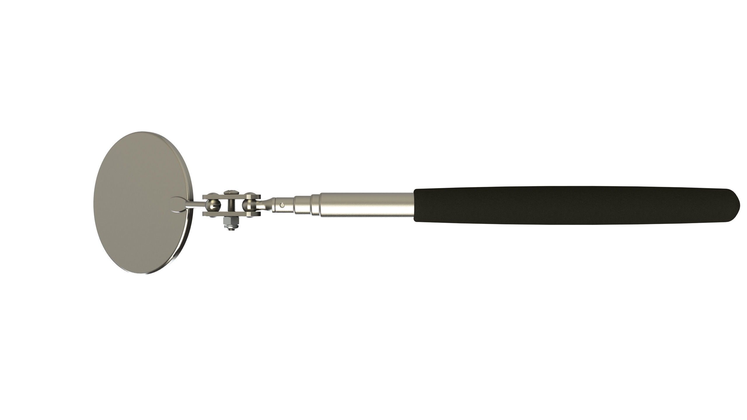 Telescopic inspection mirror 3D model_5