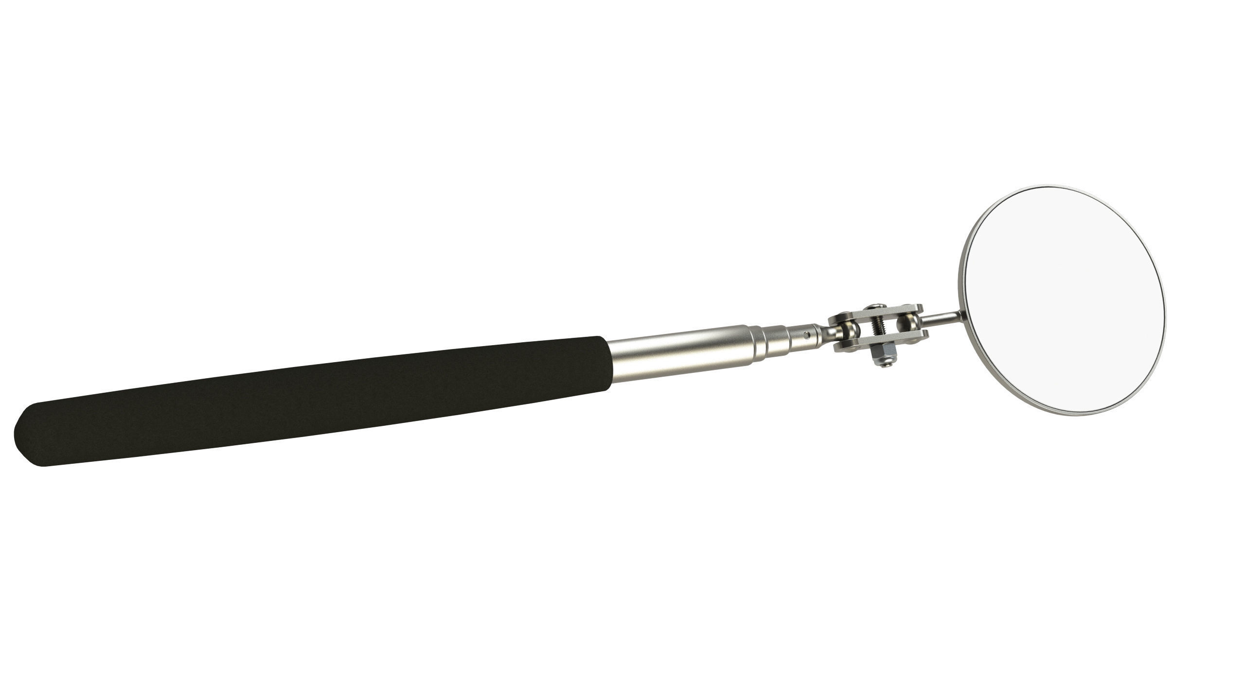 Telescopic inspection mirror 3D model_6