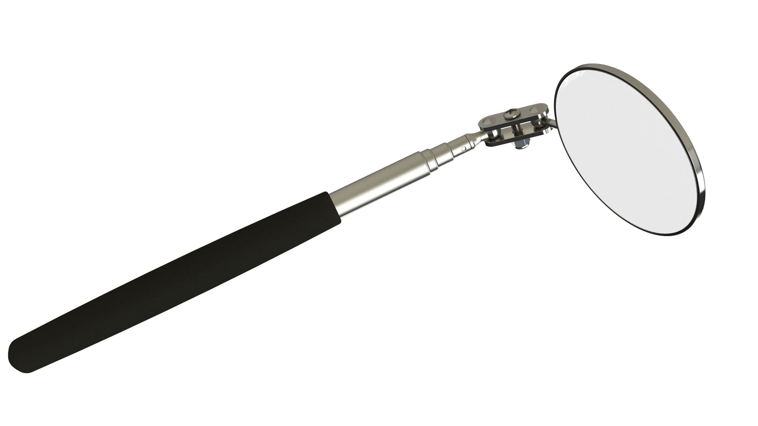 Telescopic inspection mirror 3D model_11