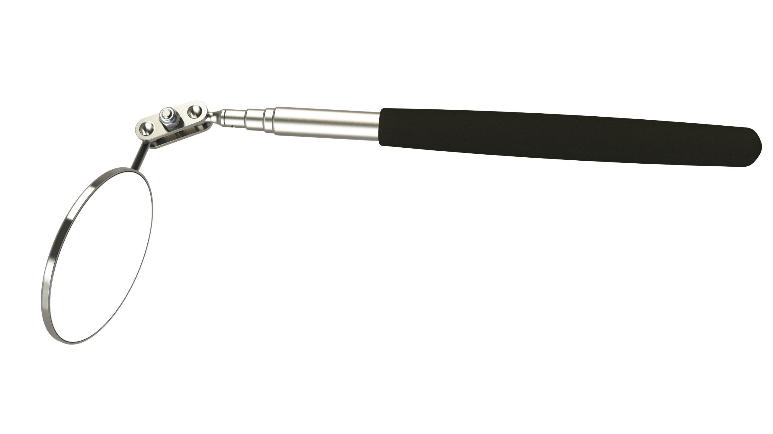 Telescopic inspection mirror 3D model_9