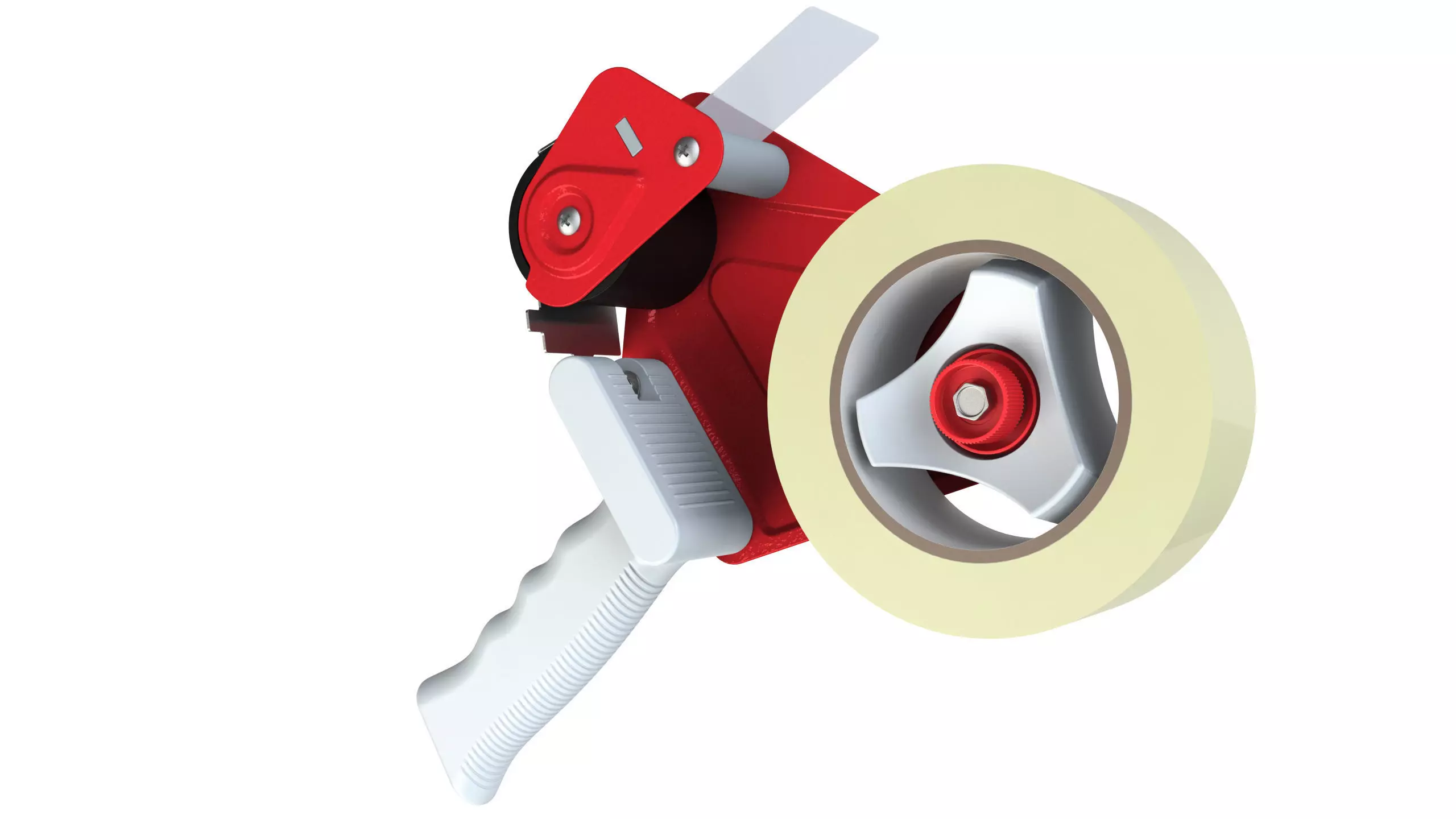 Tape dispenser 3D model_0