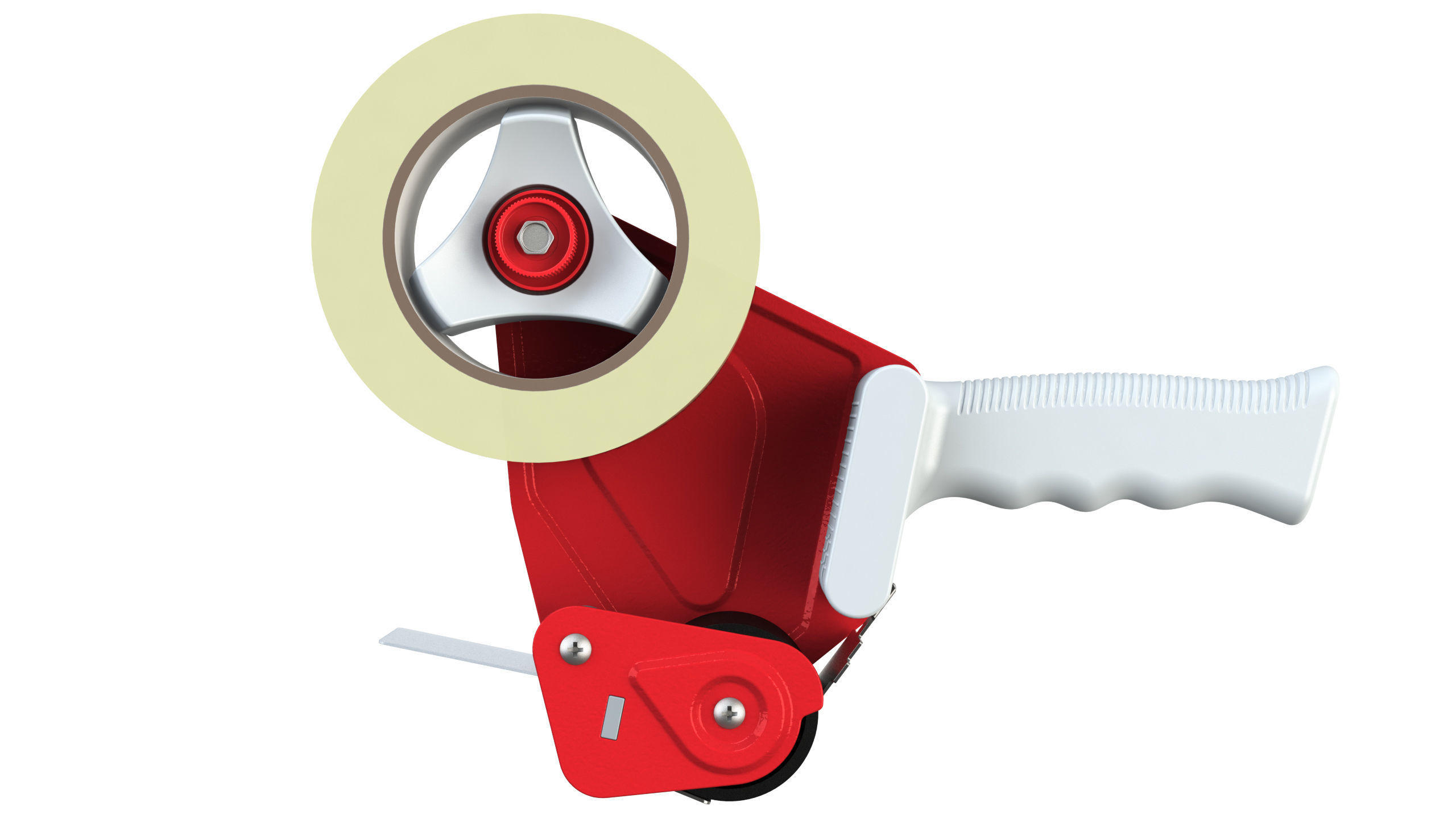 Tape dispenser 3D model_2