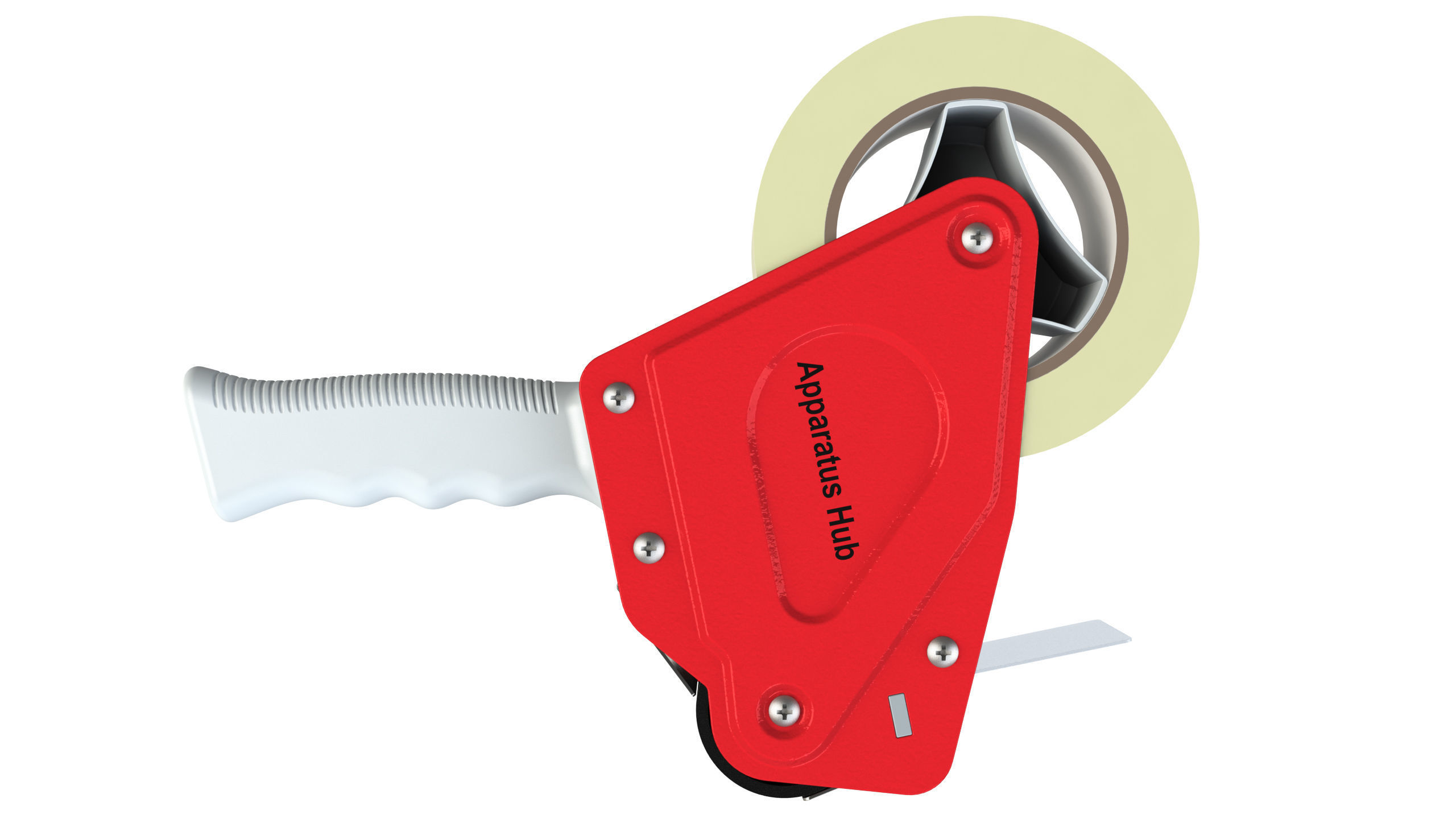 Tape dispenser 3D model_6