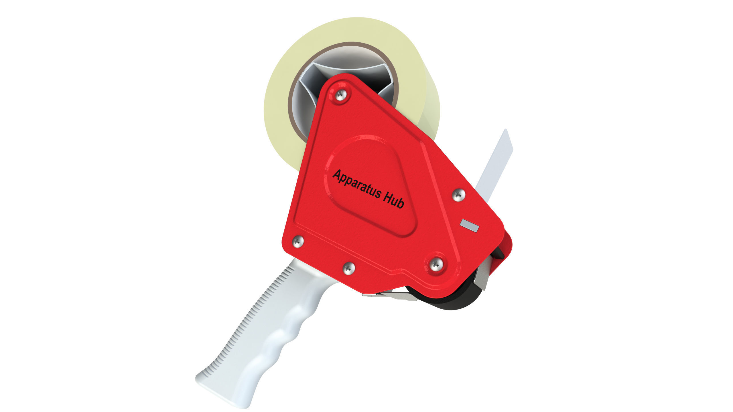 Tape dispenser 3D model_7