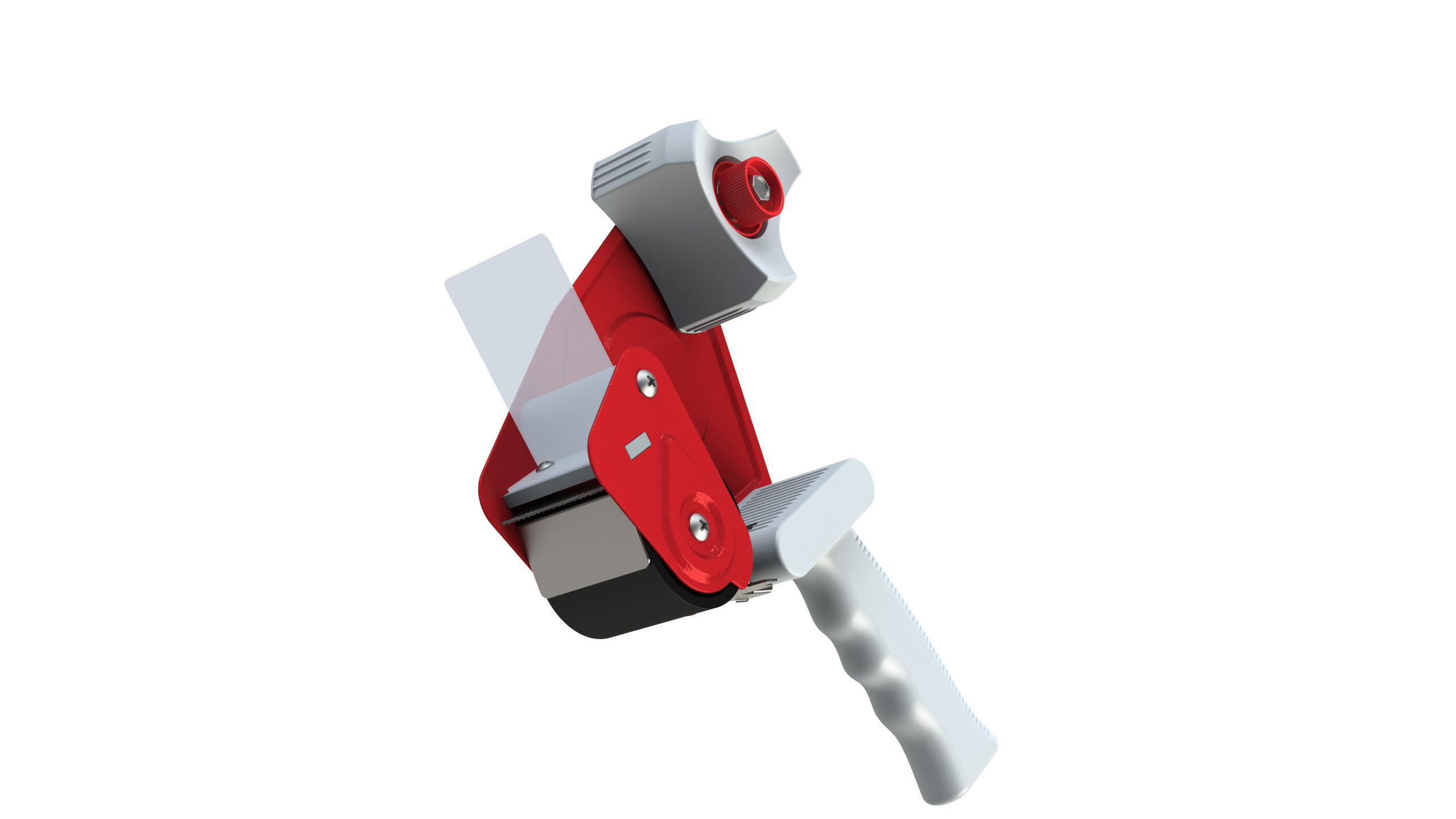 Tape dispenser 3D model_9