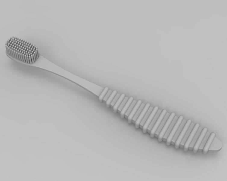 Utility Cleaning Brush 3D print model_7