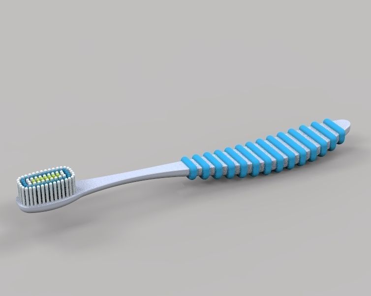 Utility Cleaning Brush 3D print model_5