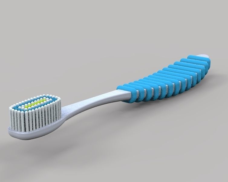 Utility Cleaning Brush 3D print model_6