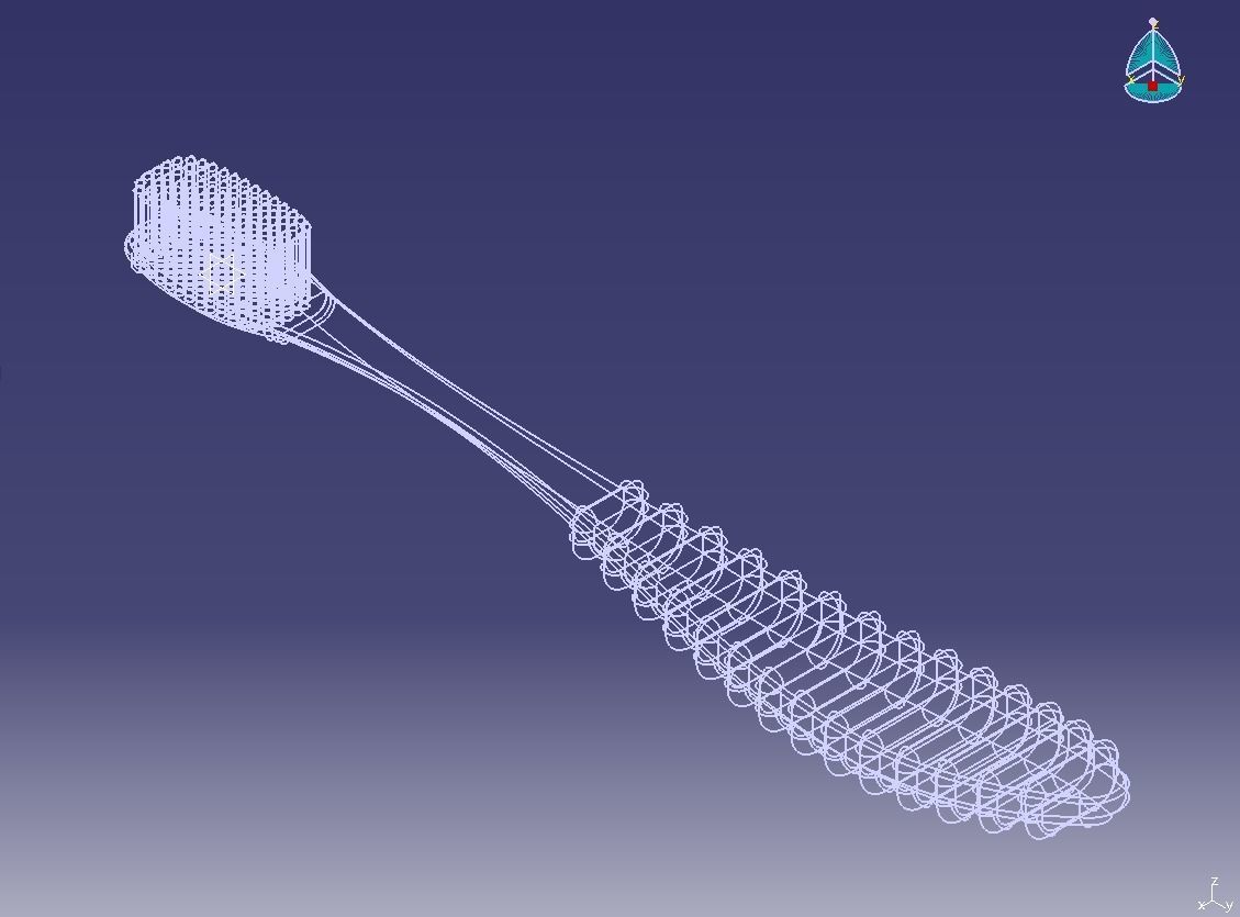 Utility Cleaning Brush 3D print model_22