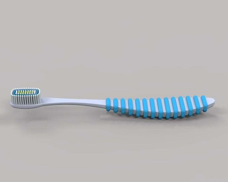 Utility Cleaning Brush 3D print model_3