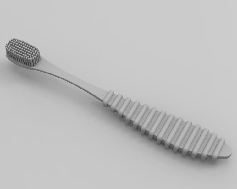 Utility Cleaning Brush 3D print model_4