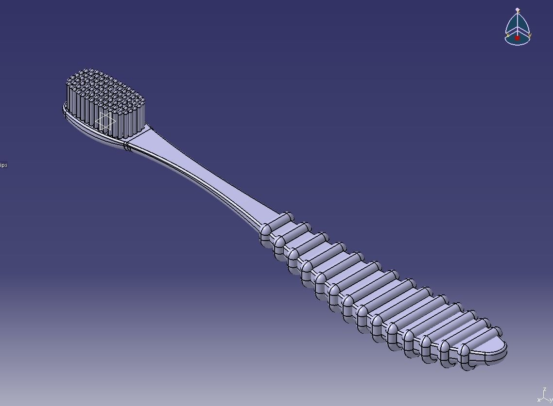 Utility Cleaning Brush 3D print model_20
