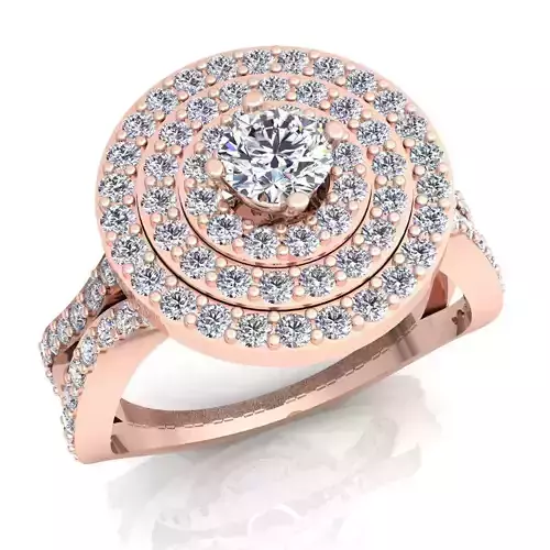 Diamond Ring 3D print model