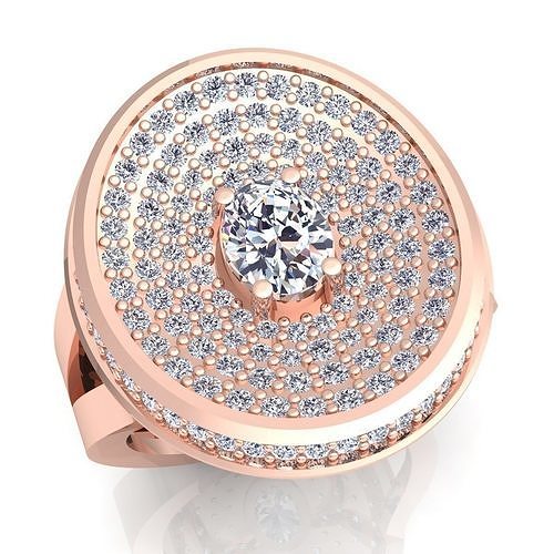 Diamond Ring 3D print model