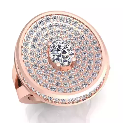 Diamond Ring 3D print model