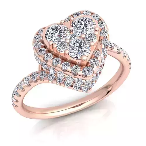 Diamond Ring 3D print model