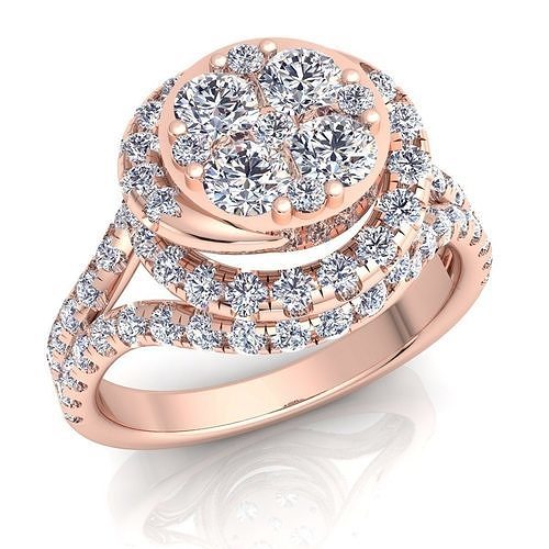 Diamond Ring 3D print model
