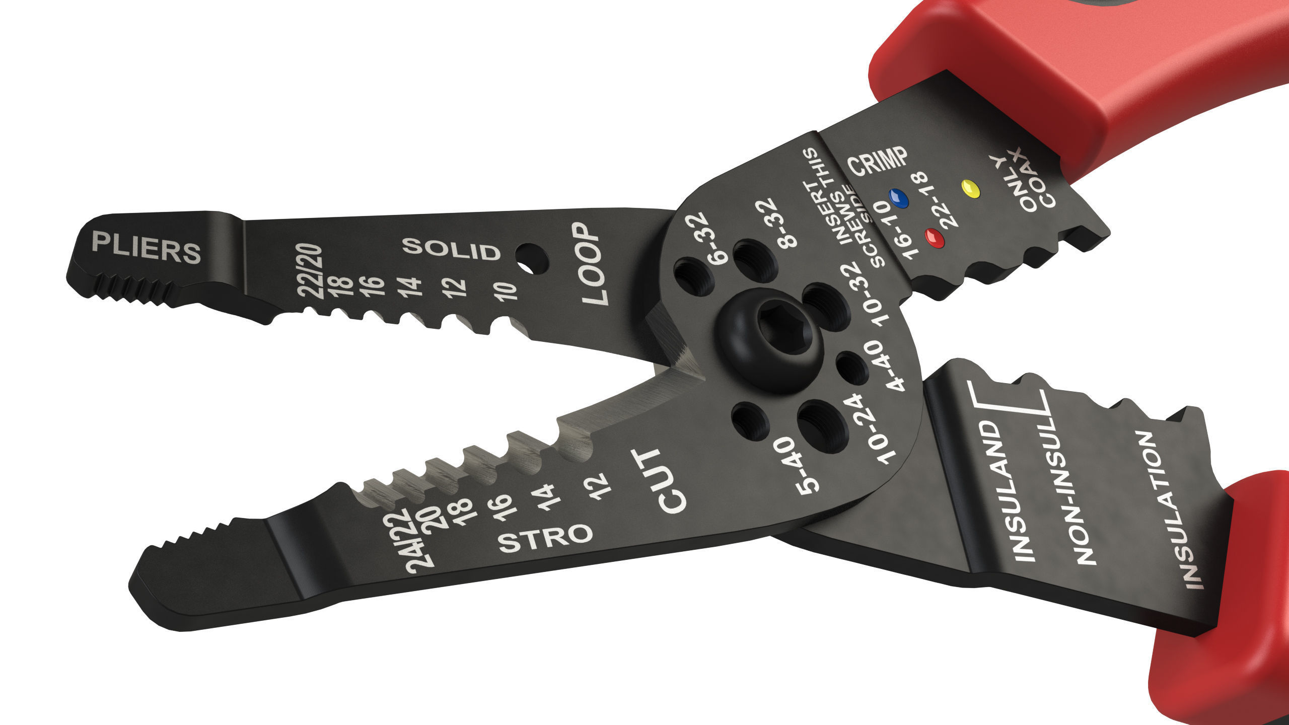 Wire stripper 3D model_2