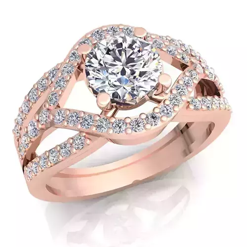 Diamond Ring 3D print model