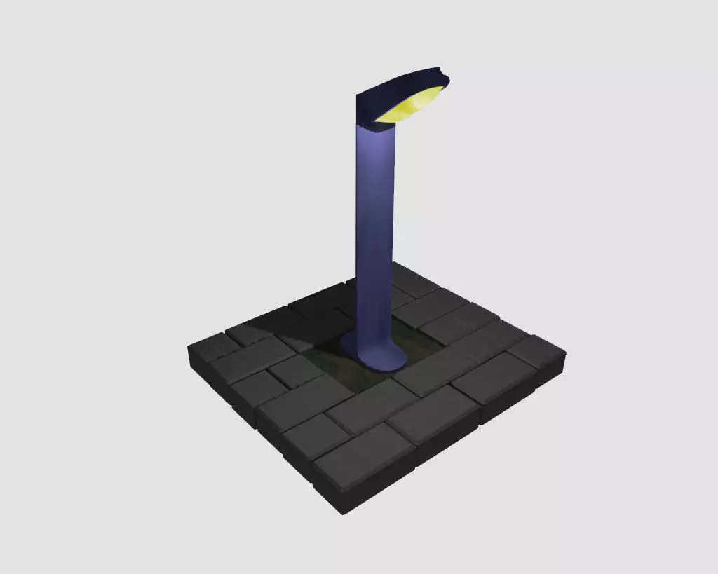 Garden Light Free 3D model