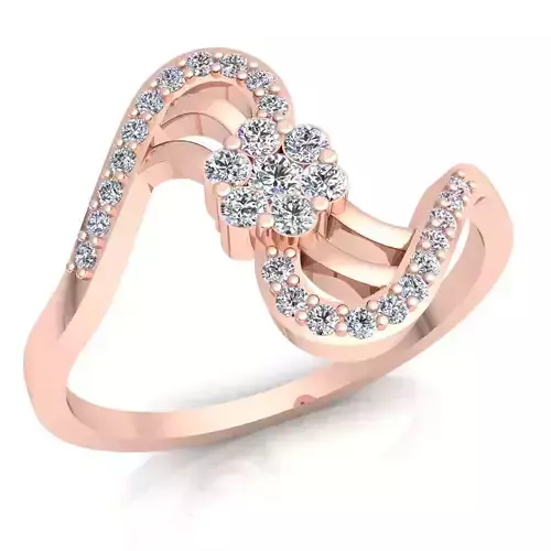 Diamond Ring 3D print model