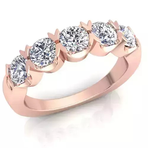 Woman Diamond Ring 3d Model Print 
